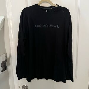 Maker's Mark Black Long Sleeve Men's Tee